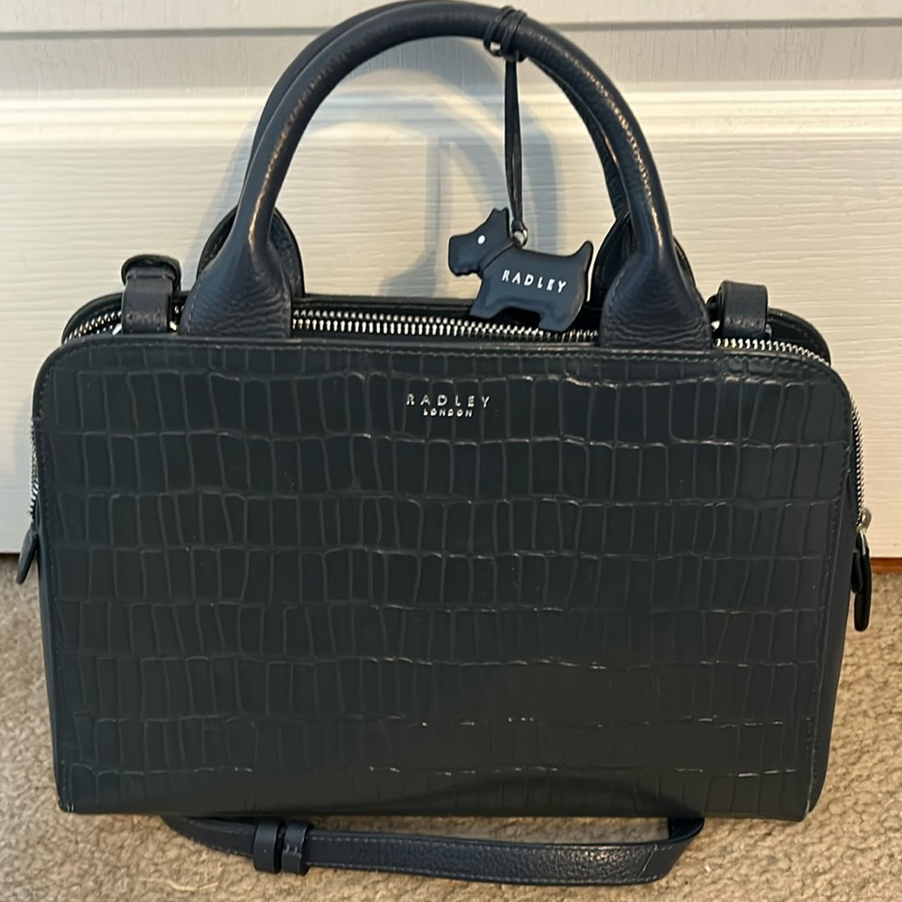 Charcoal Gray Radley London Handbag